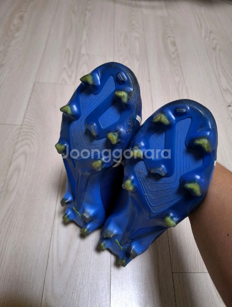 푸마 얼티메이트 울트라 FG/AG 블루 컬러 축구화--5