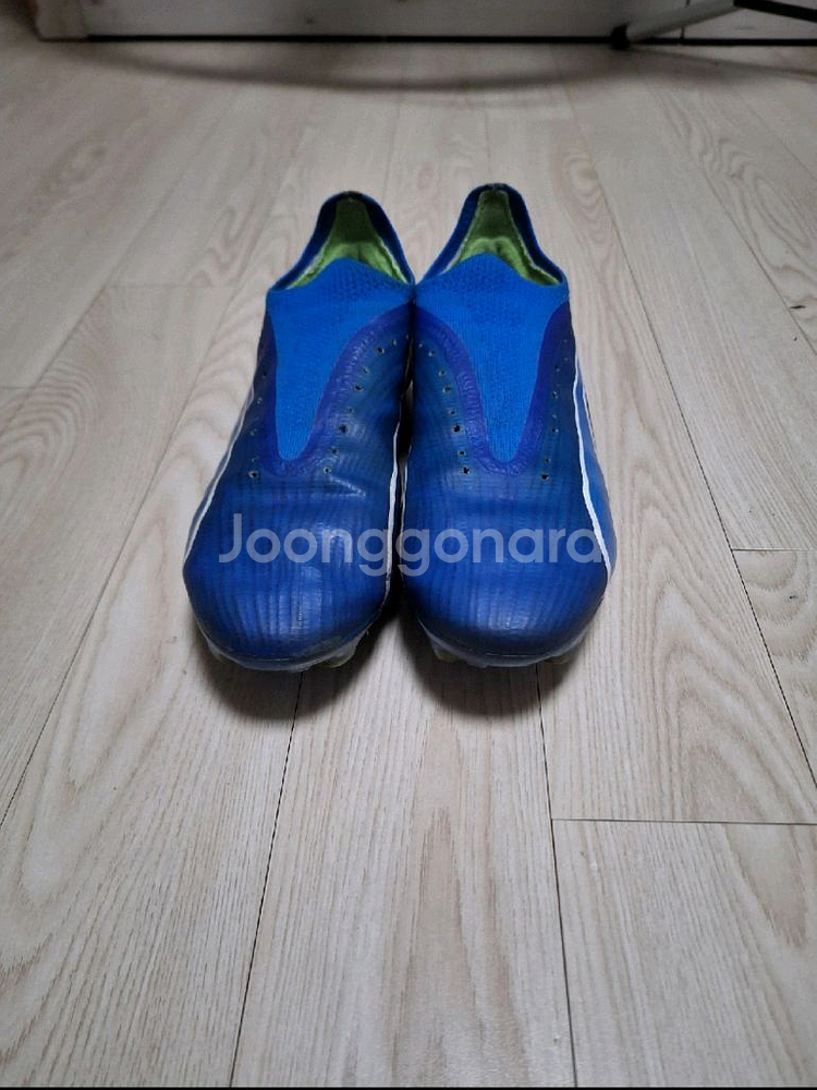 푸마 얼티메이트 울트라 FG/AG 블루 컬러 축구화--1