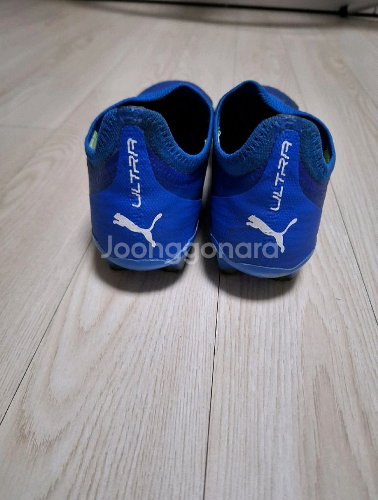 푸마 얼티메이트 울트라 FG/AG 블루 컬러 축구화--4