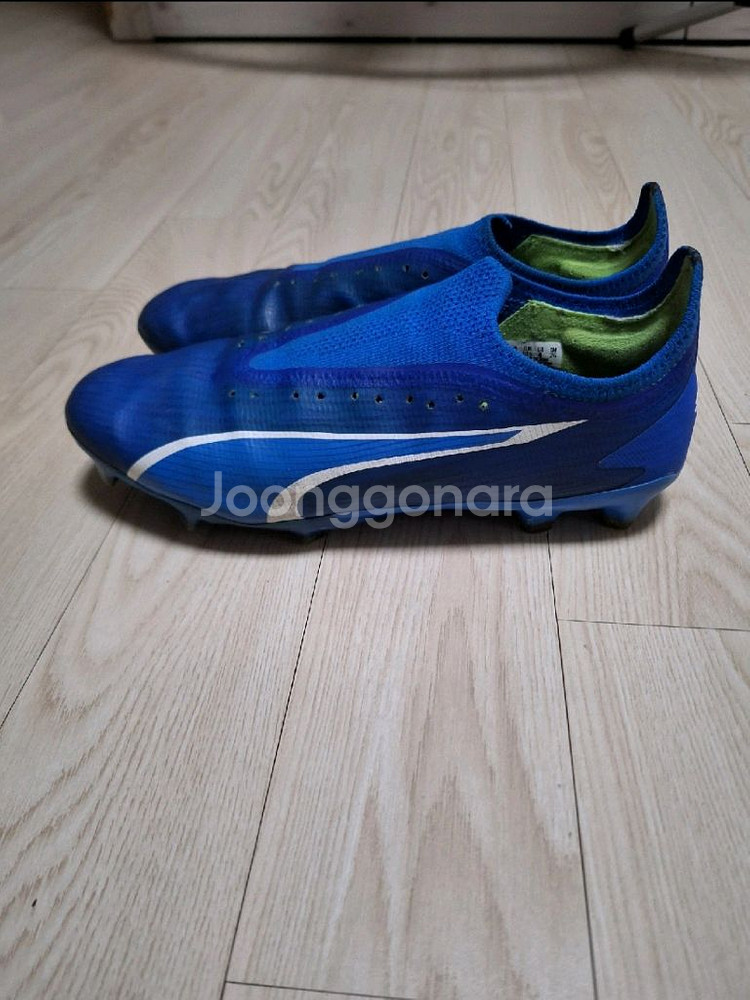 푸마 얼티메이트 울트라 FG/AG 블루 컬러 축구화--2