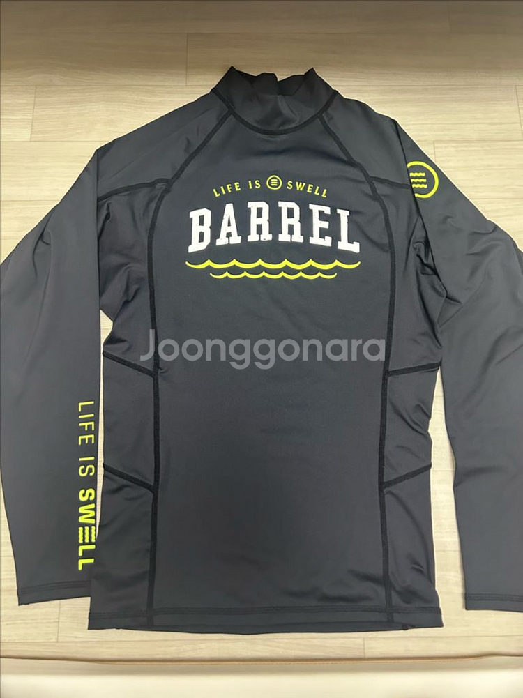 배럴 래쉬가드 긴팔 LARGE--0