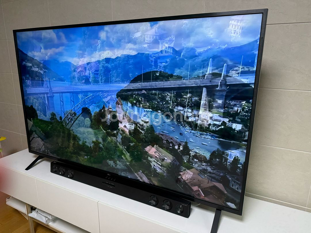 lg 울트라 HD 스마트tv 65인치 + 사운드바--1