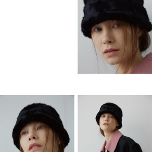 어썸니즈 LOW LAMPSHADE HAT 블랙