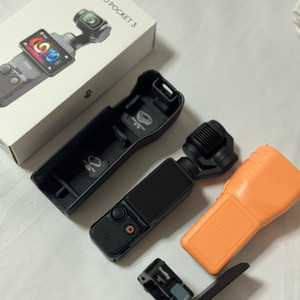DJI 오즈모포켓3 + 스몰리그케이지 + 커버 팝니다