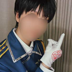 강철의연금술사 - 로이머스탱 코스프레 가발