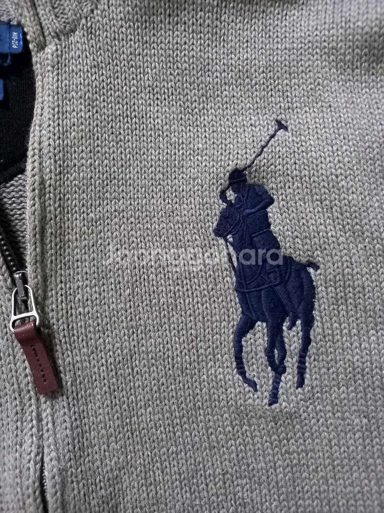 폴로 POLO 빅포니 집업 니트집업 100/L--2