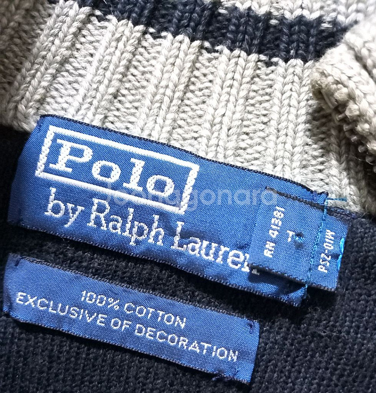 폴로 POLO 빅포니 집업 니트집업 100/L--3