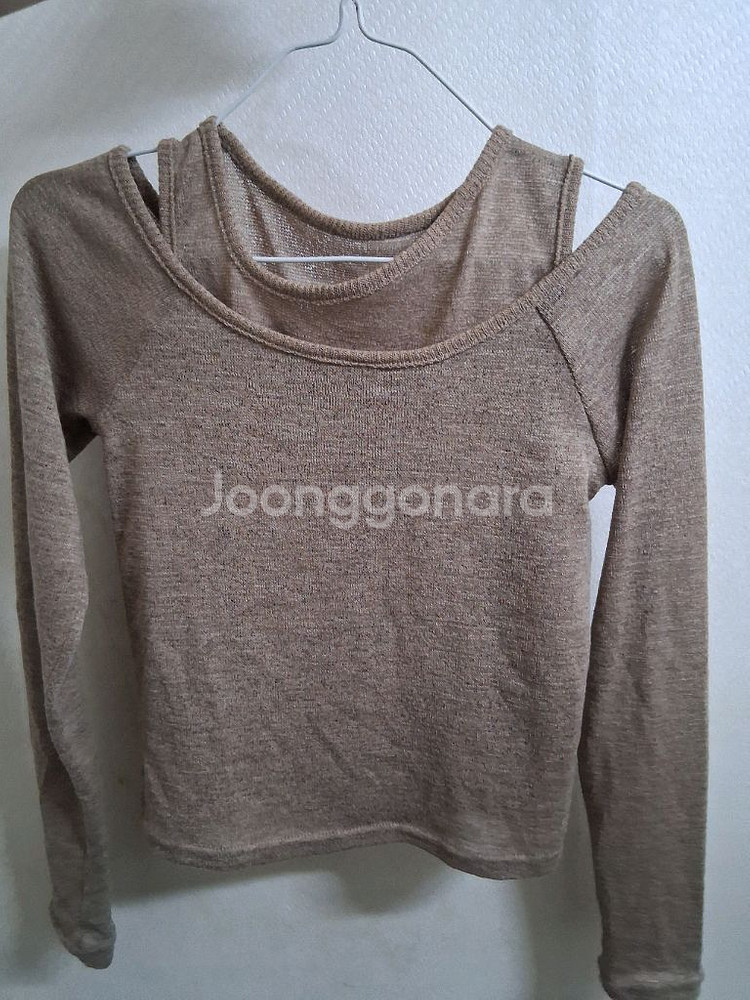 언발란스 나시 오프숄더 세트 판매--0