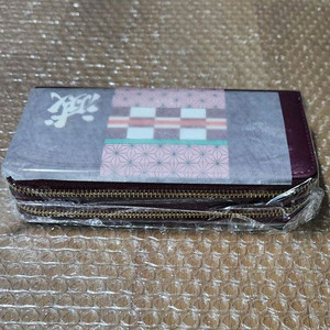 귀멸의칼날 카마도네즈코 정품 하오리 지퍼 장지갑 파우치