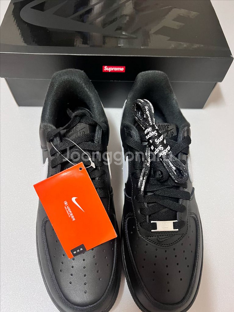 [260] 슈프림 포스 블랙 화이트 새상품--0