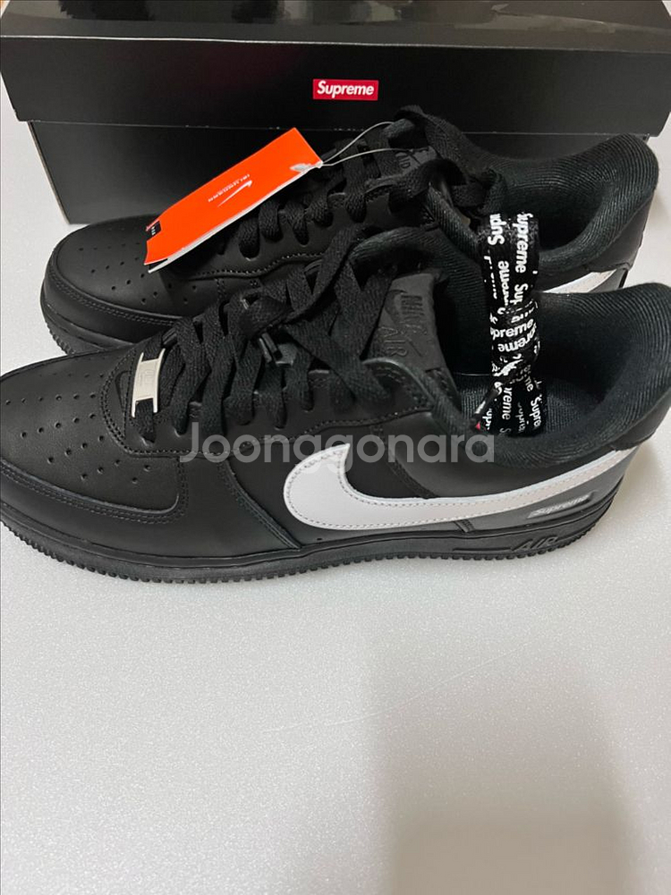 [260] 슈프림 포스 블랙 화이트 새상품--1