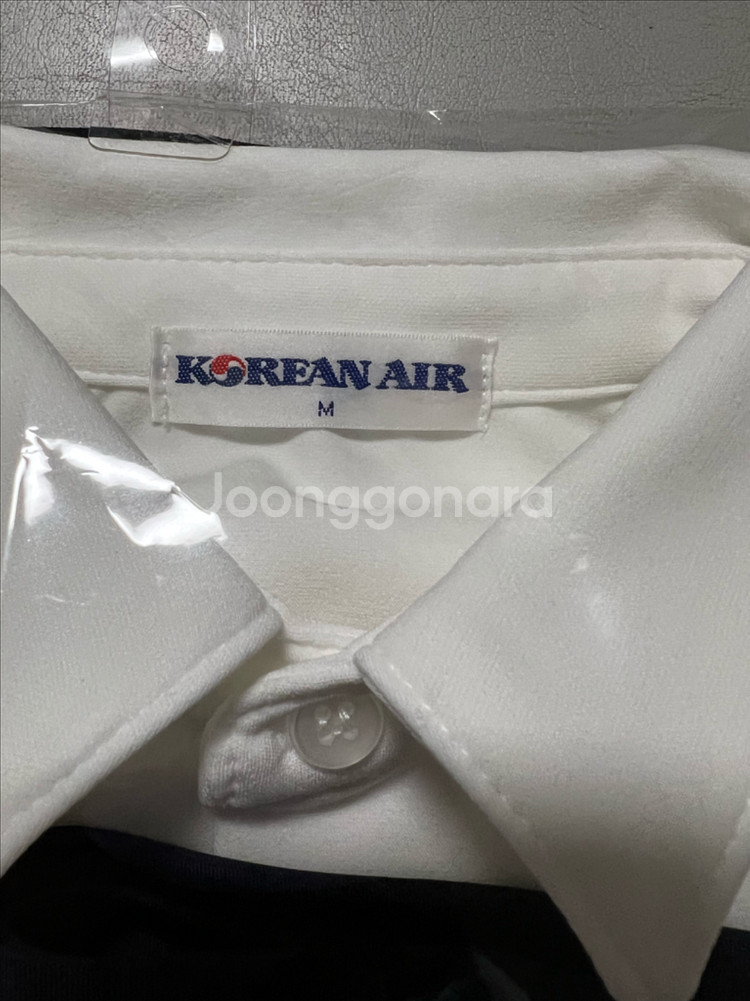 새상품 키즈 대한항공 기장 코스튬 유니폼 M 할로윈--1
