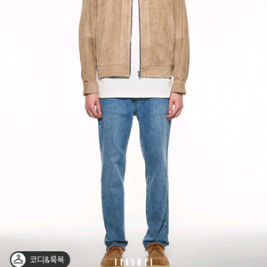 (새상품)타임옴므 스웨이드 점퍼 105