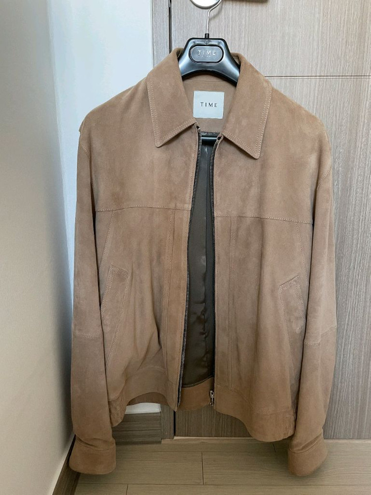 (새상품)타임옴므 스웨이드 점퍼 105--1