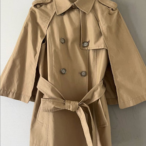 [택포]미쏘 케이프 조끼 트렌치 자켓 S사이즈