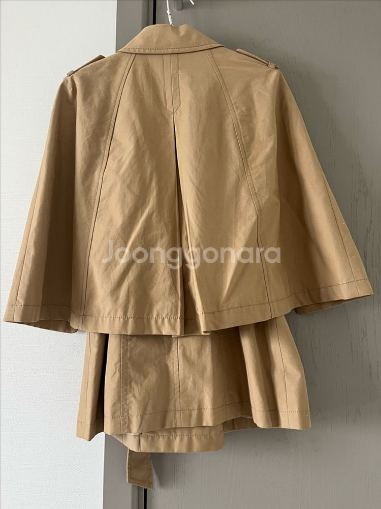 [택포]미쏘 케이프 조끼 트렌치 자켓 S사이즈--2