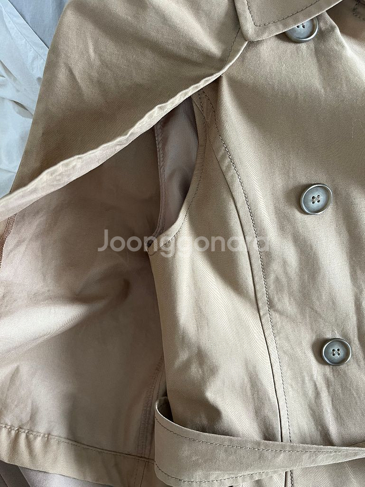 [택포]미쏘 케이프 조끼 트렌치 자켓 S사이즈--5