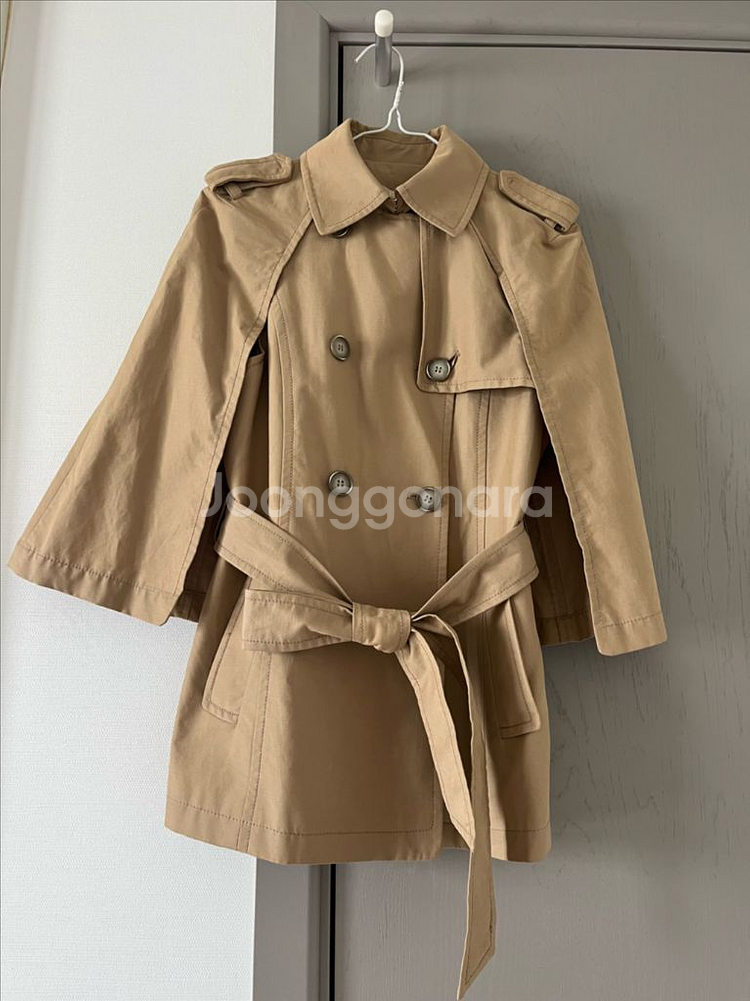 [택포]미쏘 케이프 조끼 트렌치 자켓 S사이즈--8