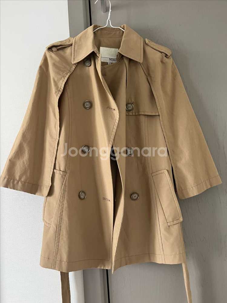 [택포]미쏘 케이프 조끼 트렌치 자켓 S사이즈--10