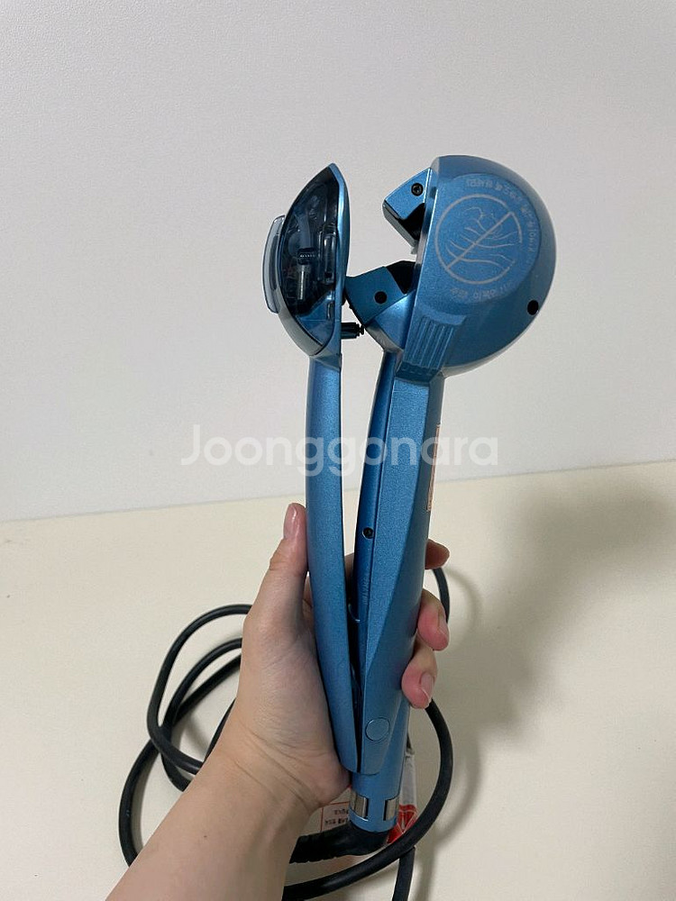바비리스 망치고데기 스팀 미라컬 (온도조절 외형 버튼--1
