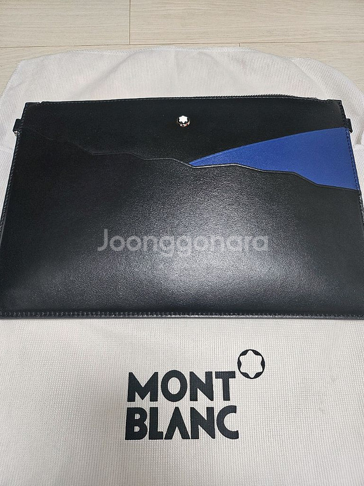 몽블랑 클러치백 새제품 풀구성--0