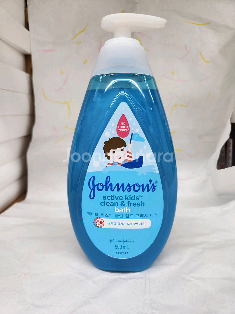 존슨즈 액티브키즈 클린앤드 프레시 바스 500ml--0