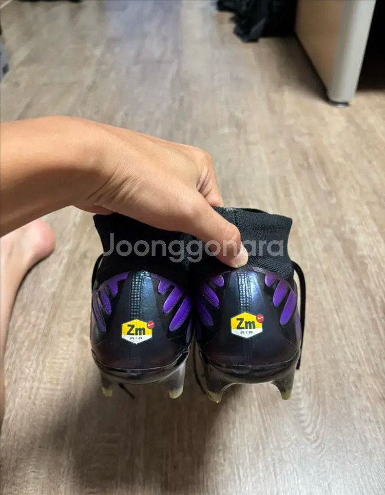나이키에어줌머큐리얼슈퍼플라이9축구화(270mm)--5