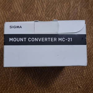 시그마 MC-21 어댑터 판매해요