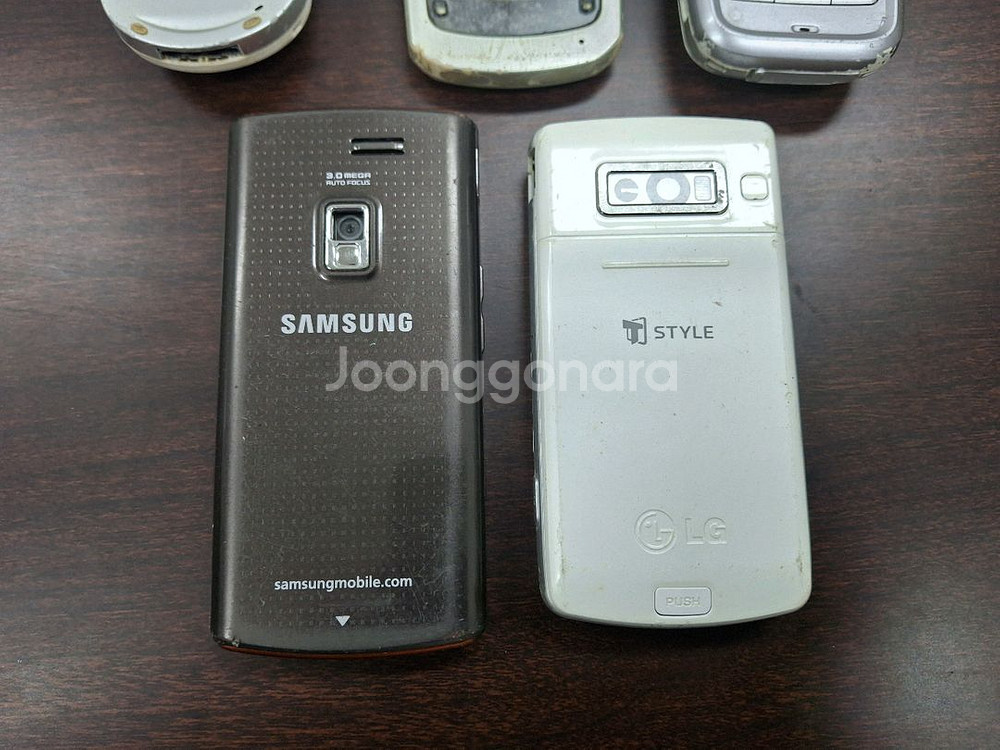 구형 폴더폰,휴대폰 5개--5