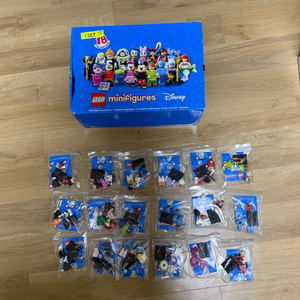레고 71012 디즈니 미니피규어 시즌1, 18종 세트