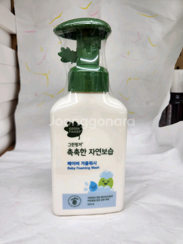그린핑거 베이비 거품워시 320ml--0
