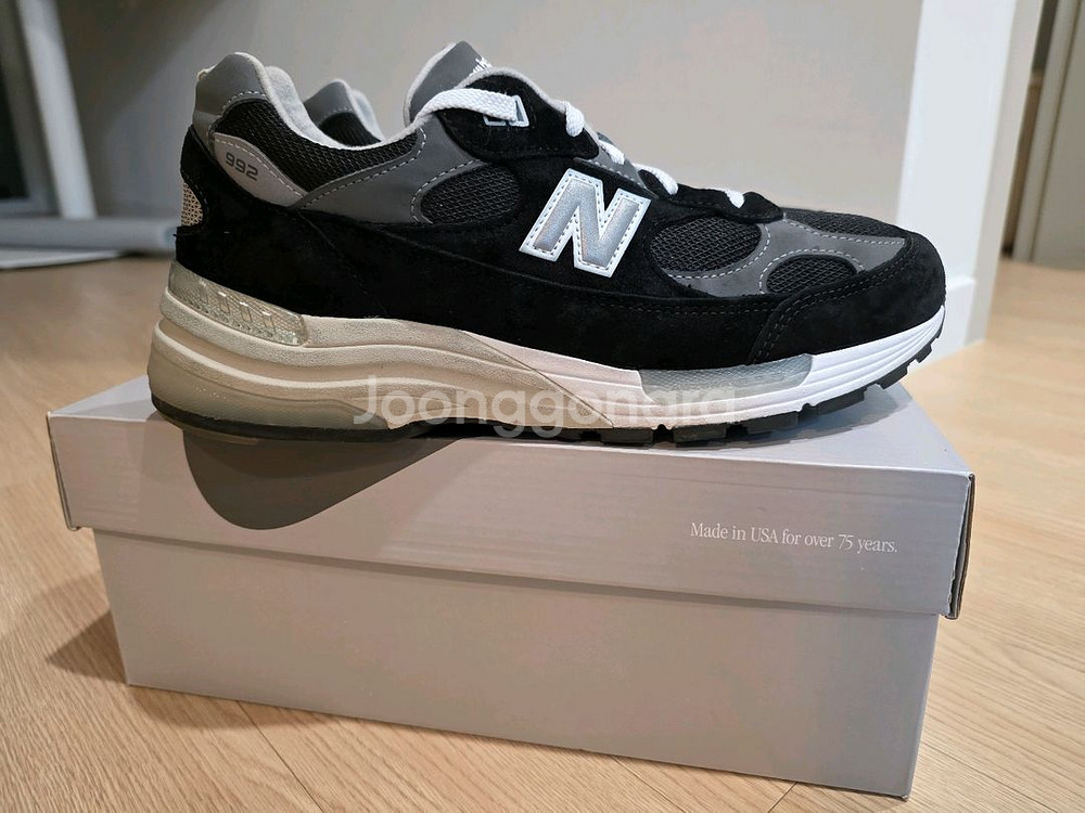 뉴발란스 992 블랙그레이 270--3