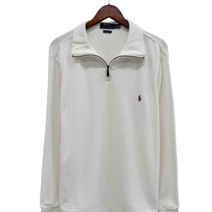 폴로 반집업 니트 화이트 (L~XL)