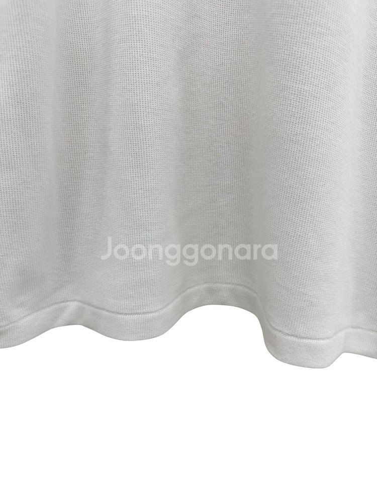 폴로 반집업 니트 화이트 (L~XL)--6