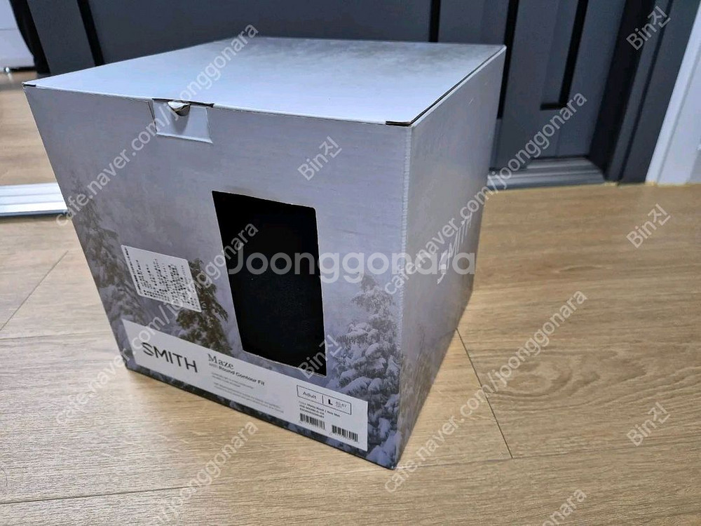 스미스 메이즈 헬멧 L 사이즈 블랙 판매합니다.--1