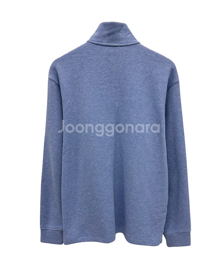 폴로 QR신형 반집업 니트 스카이블루 (L~XL)--6