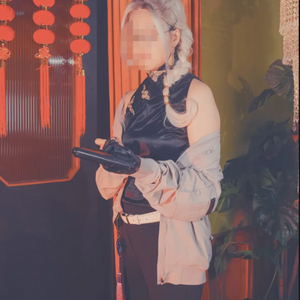 극락가 타오 코스프레 가발 & 상의 & 소품 (95)