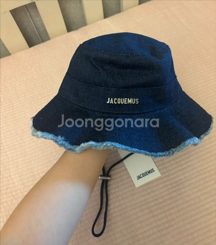 자크뮈스 데님 버킷햇--1