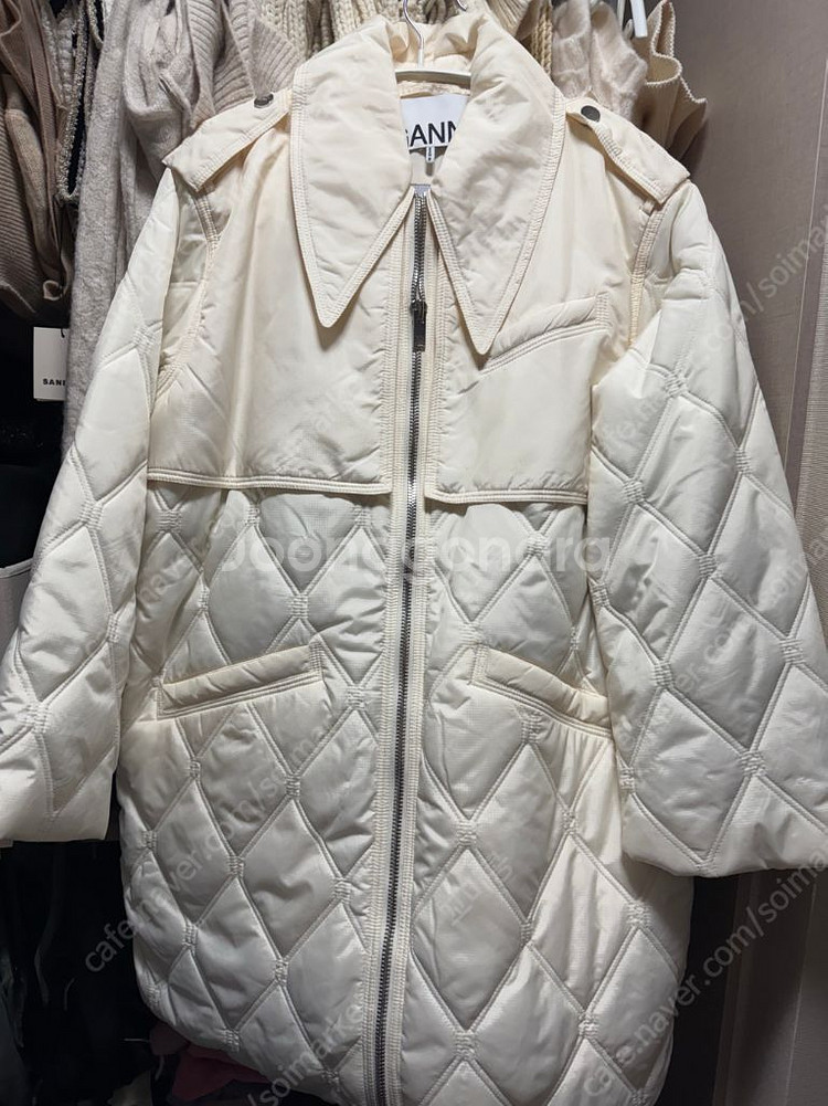 가니 퀼팅 자켓 스몰 사이즈--0