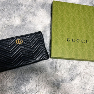 구찌 마몬트 클러치백 블랙 정품