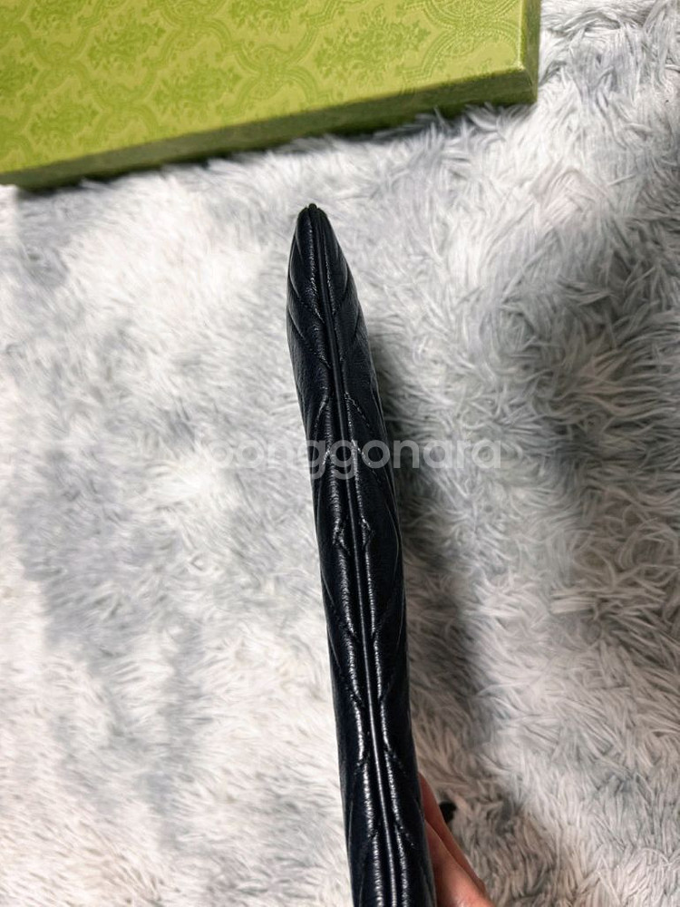 구찌 마몬트 클러치백 블랙 정품--3