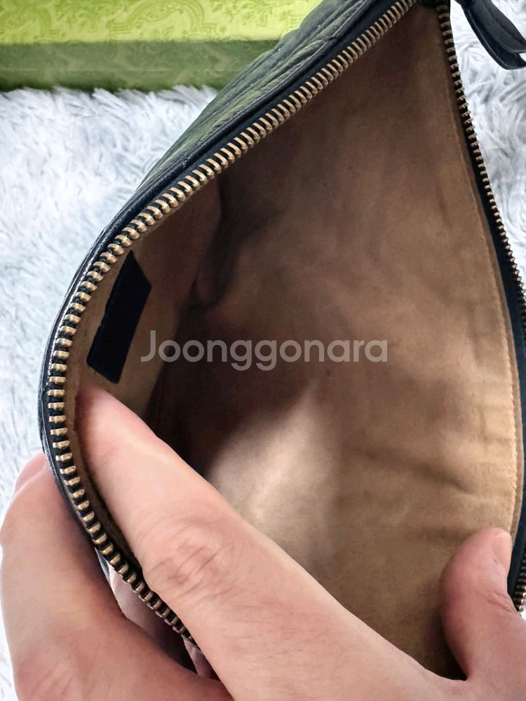 구찌 마몬트 클러치백 블랙 정품--7