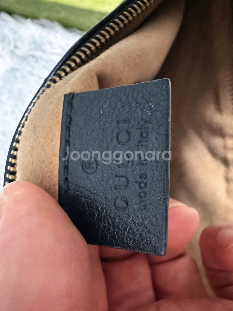 구찌 마몬트 클러치백 블랙 정품--6