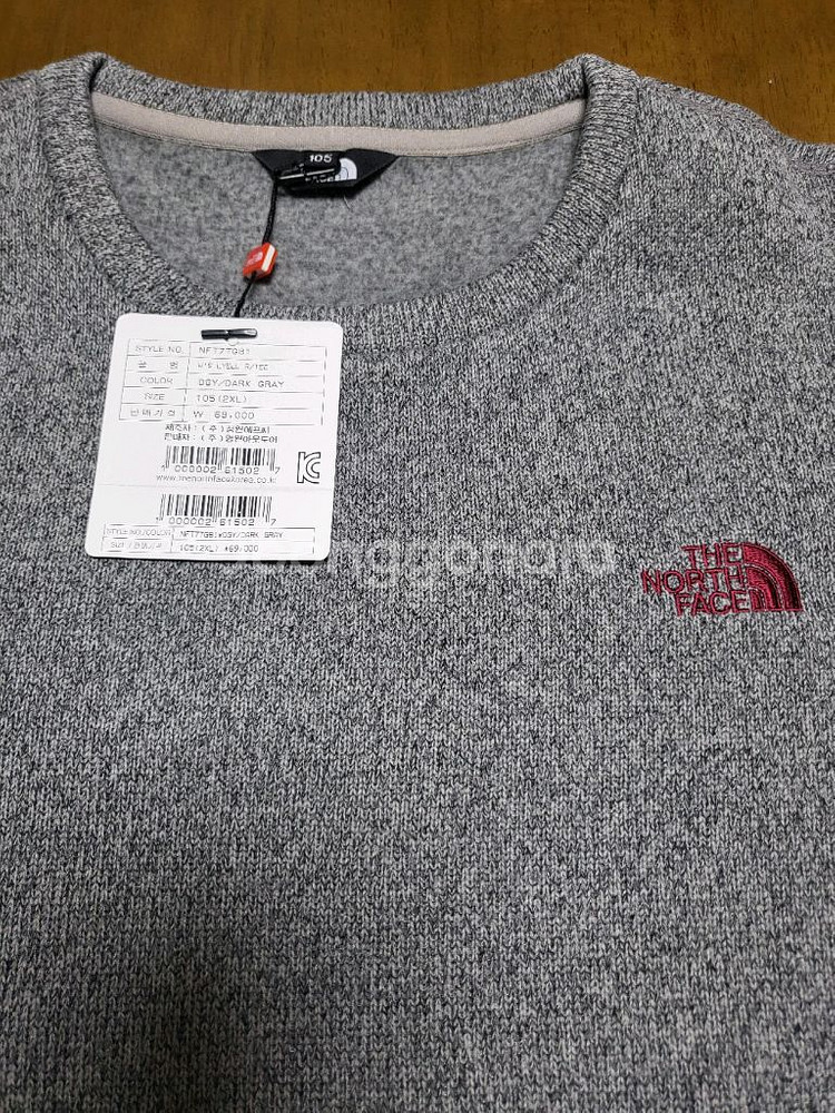 노스페이스 여성용 니트티 105(2XL)--2