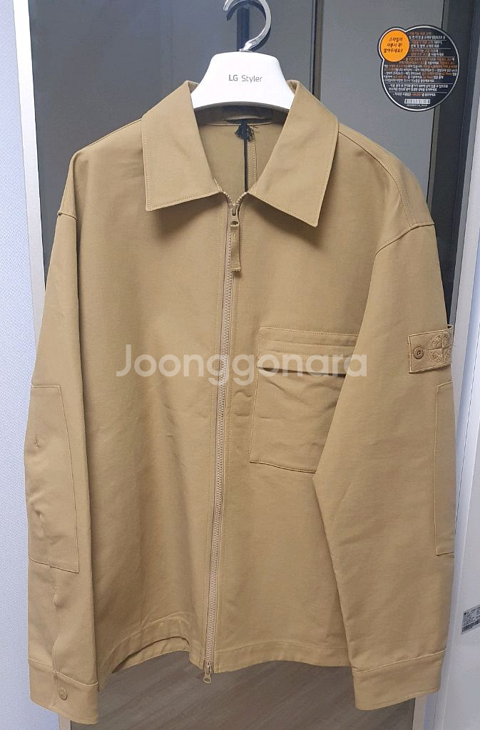 새상품)스톤아일랜드 23FW 고스트피스 오버셔츠 XL--1