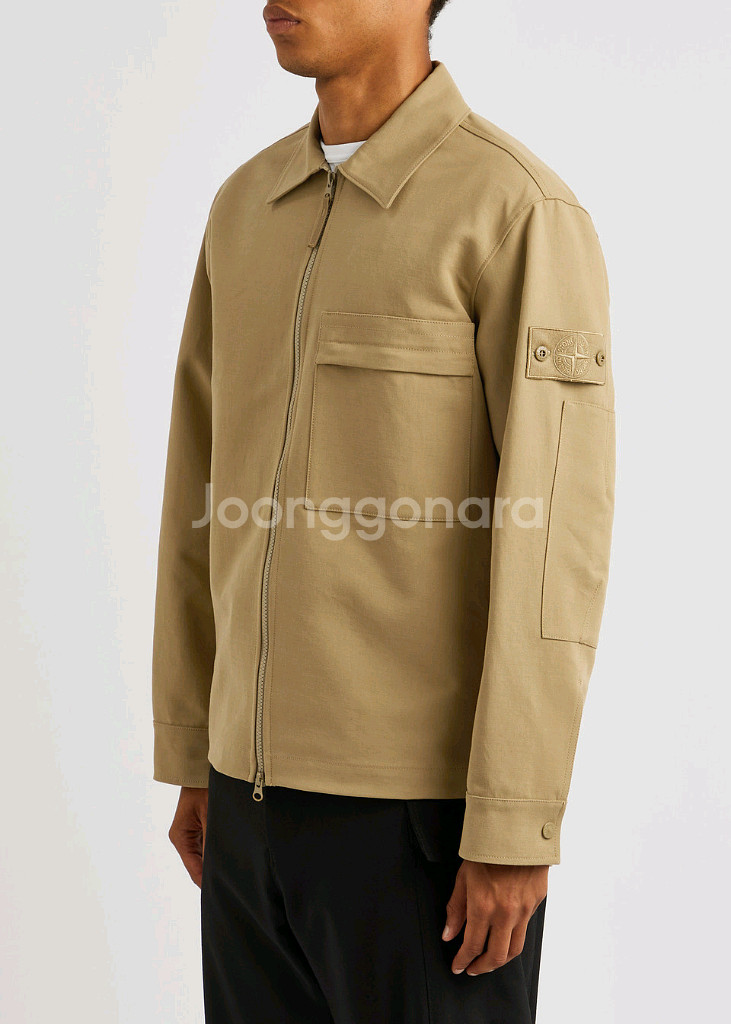 새상품)스톤아일랜드 23FW 고스트피스 오버셔츠 XL--8