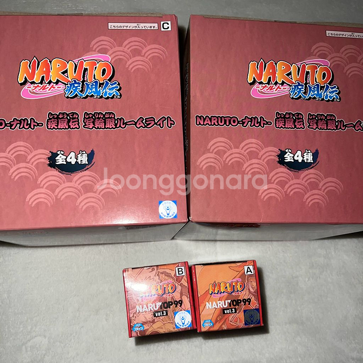 나루토 룸라이트 조명 피규어 카카시 이타치 시스이 일괄--1