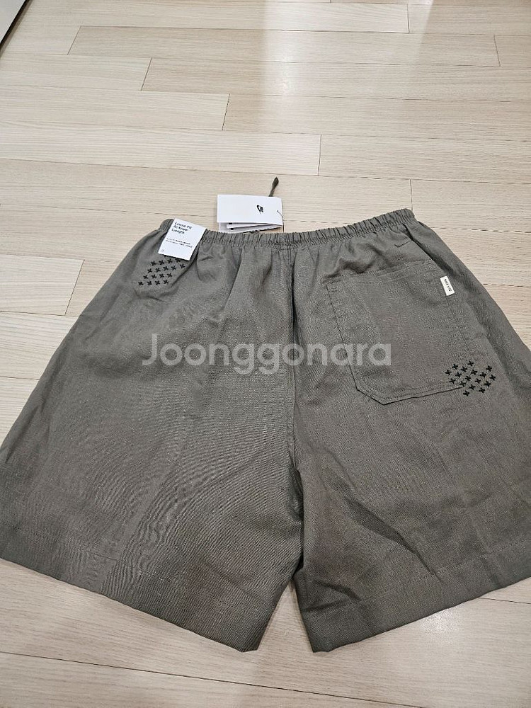 나이키 린넨 쇼츠 L 새상품--2