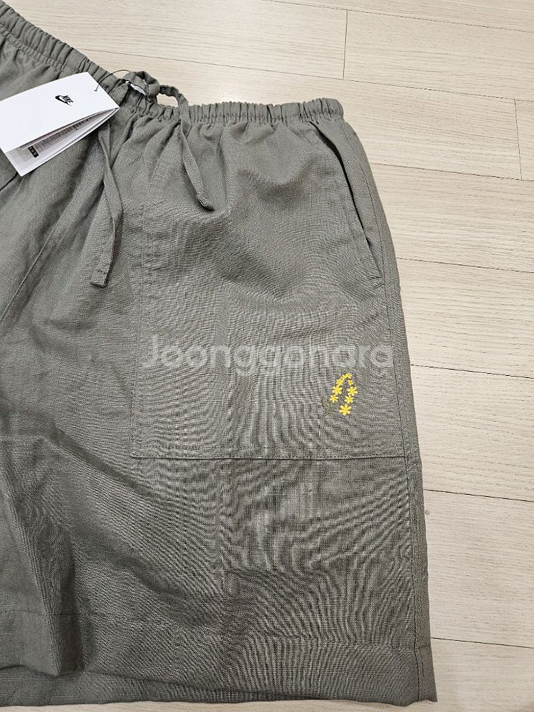 나이키 린넨 쇼츠 L 새상품--3