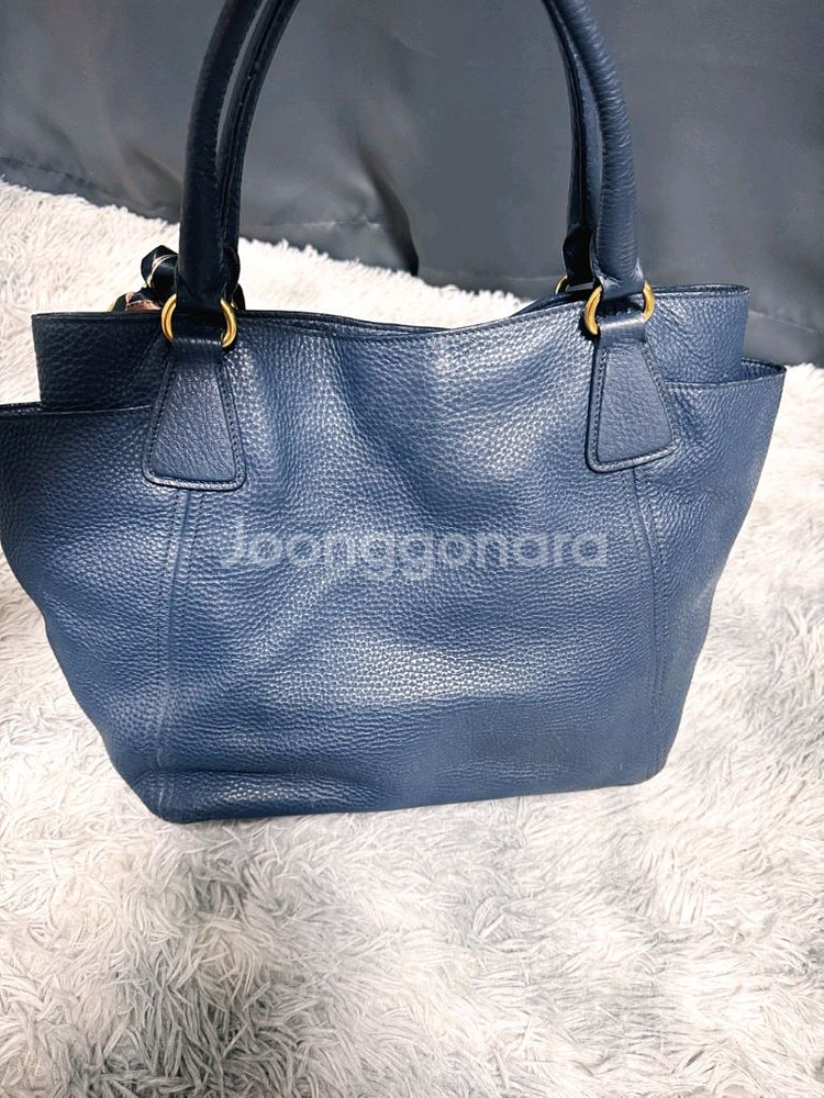 프라다 비텔로 다이노 사이드포켓 숄더백 정품--1